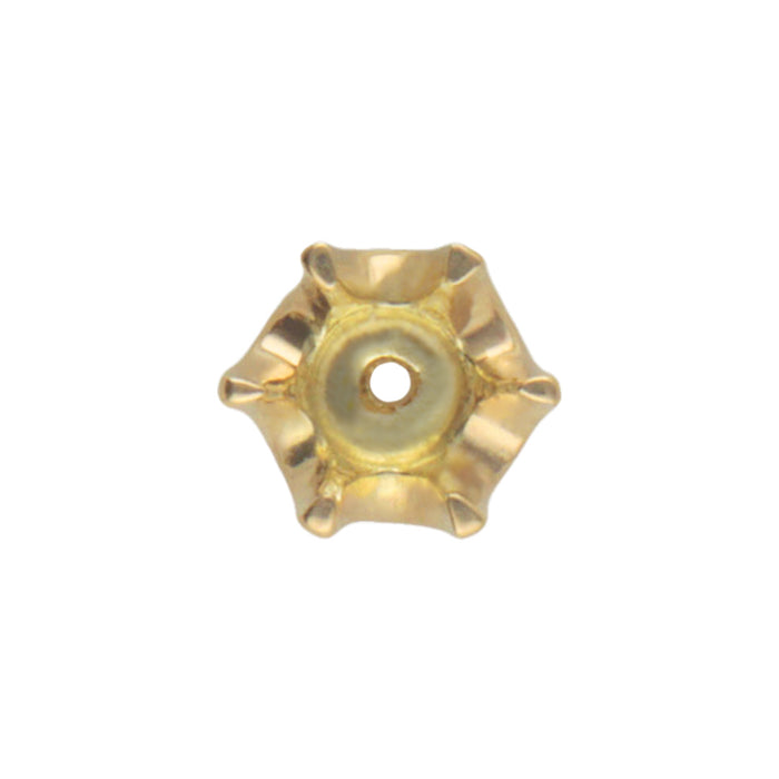 K18YG 6本爪ティファニー枠
底有り 0.20ct