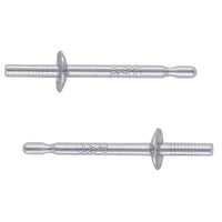 Pt900直結ピアス0.9　3.0ｍｍ～3.5ｍｍ皿　皿下9.5ｍｍ