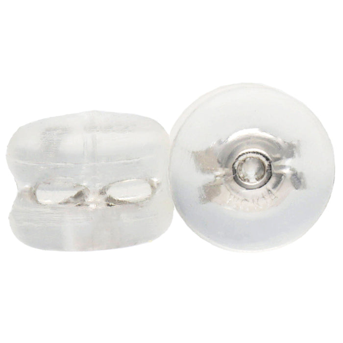 K14WG 地金入シリコンキャッチタル型