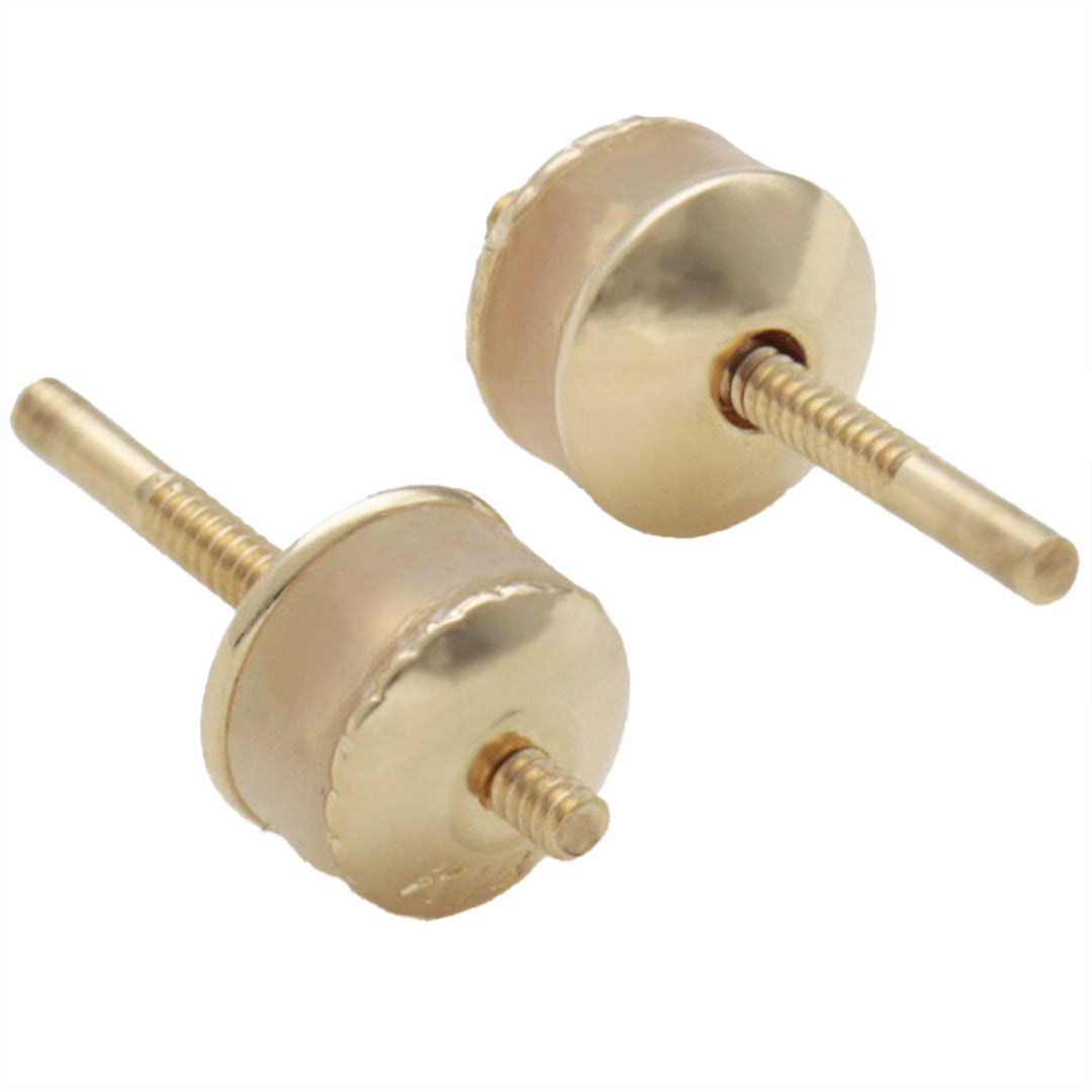 K18YGネジ式ピアス — 光・彩ジュエリーパーツショップ