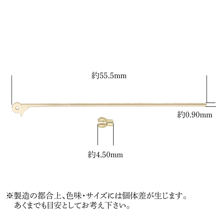 K18YG 針・ポーズセット