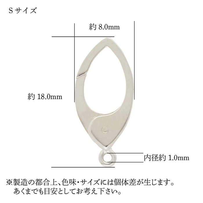 K18WG デザインフック　マーキス小