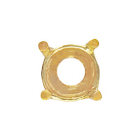 K18YG 4本爪シャトン枠 0.20ct