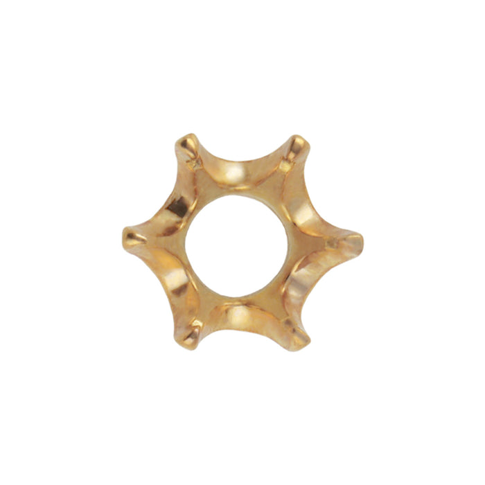 K18YG 6本爪ティファニー枠
底開き 0.70ct