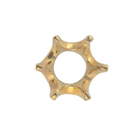 K18YG 6本爪ティファニー枠
底開き 1.00ct