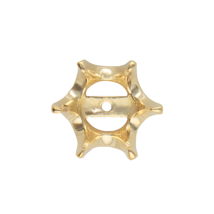 K18YG 6本爪ティファニー枠
底有り 1.00ct