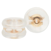 K18PG 地金入シリコンキャッチタル型