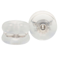 K18WG地金入シリコンキャッチタル型