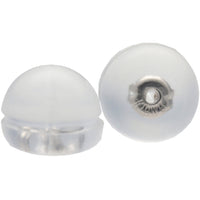 K18WG bullion silicone catch dome type