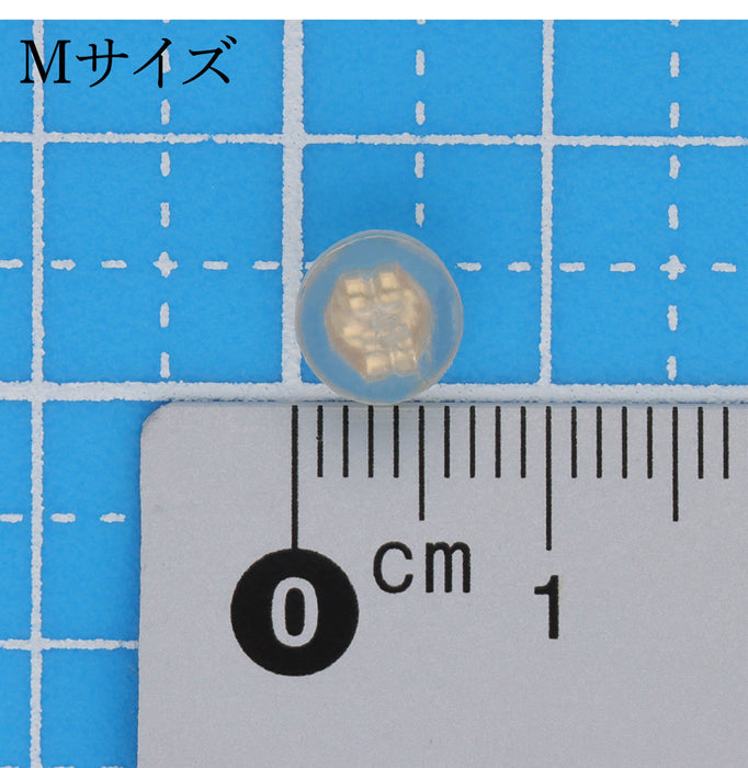 K18PG 地金入シリコンキャッチタル型