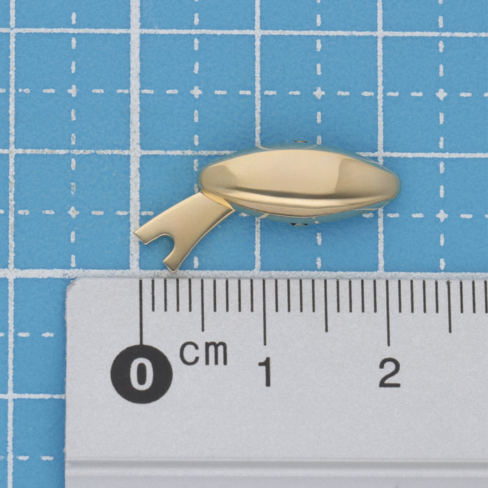 K18YG カフス合わせ舟型