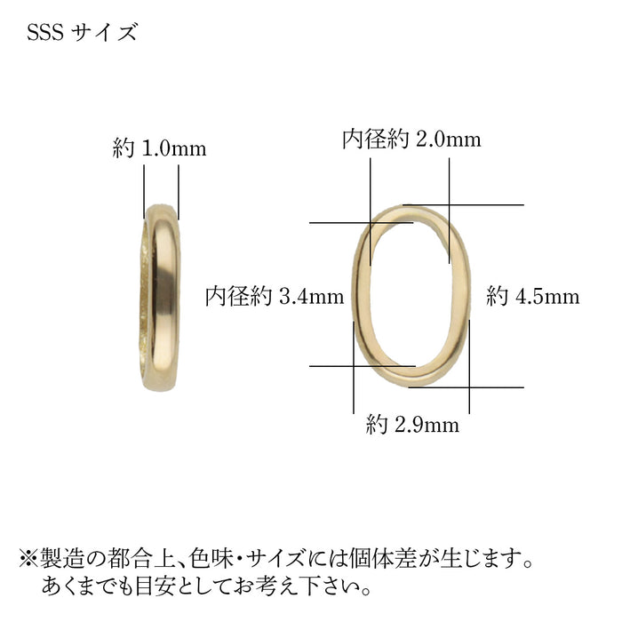 K18YG 甲丸バチカン