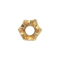 K18YG 6本爪ティファニー枠
底開き 0.10ct