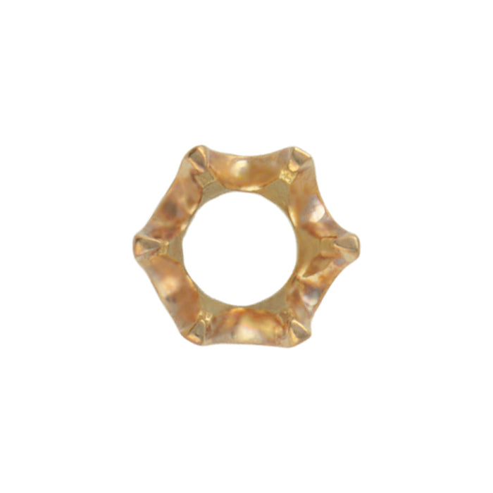 K18YG 6本爪ティファニー枠
底開き 0.30ct