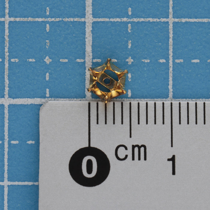 K18YG 6本爪ティファニー枠
底有り 0.30ct