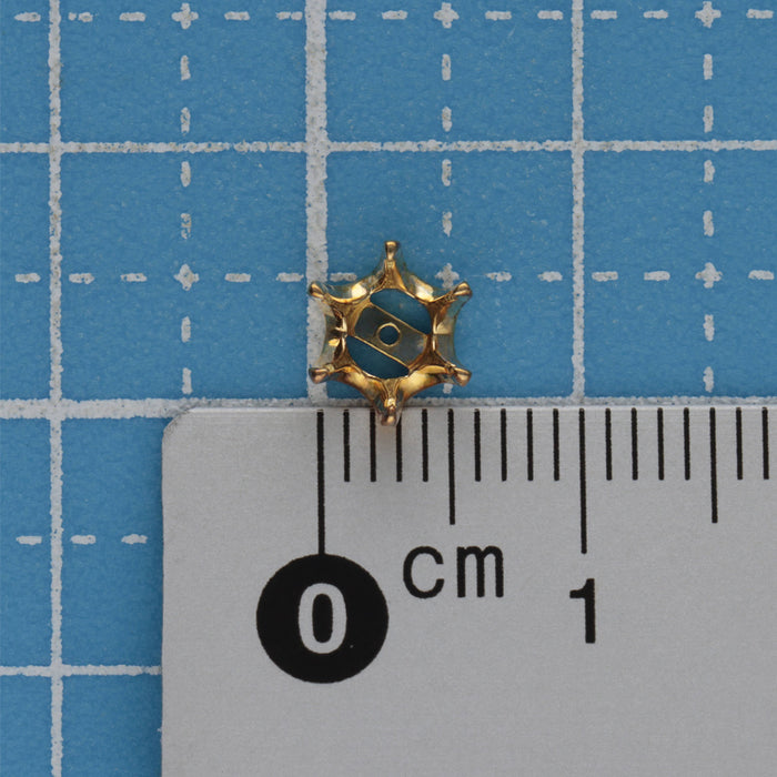 K18YG 6本爪ティファニー枠
底有り 0.70ct