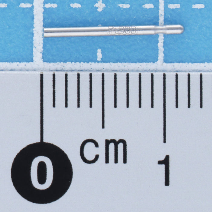 Pt900  ピアスポスト(加工用)  0.9/11.5mm