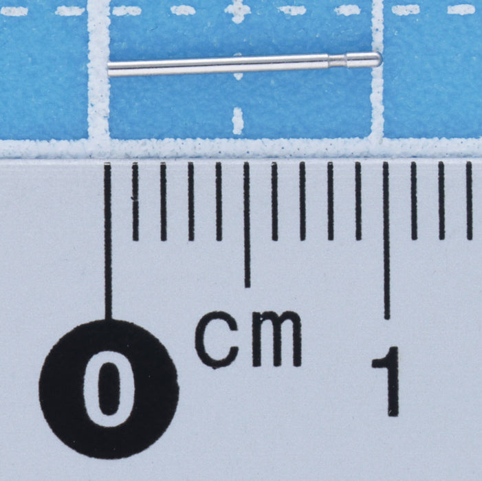 Pt900  ピアスポスト(加工用) 0.65/10mm