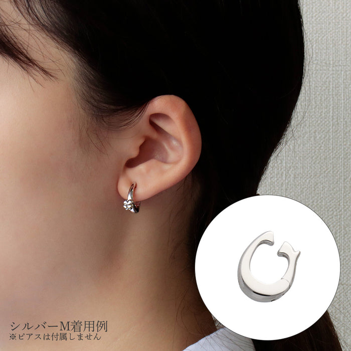 SV925 ギュットキャッチ+【ピアスコンバーター/選べる3色×2サイズ】
