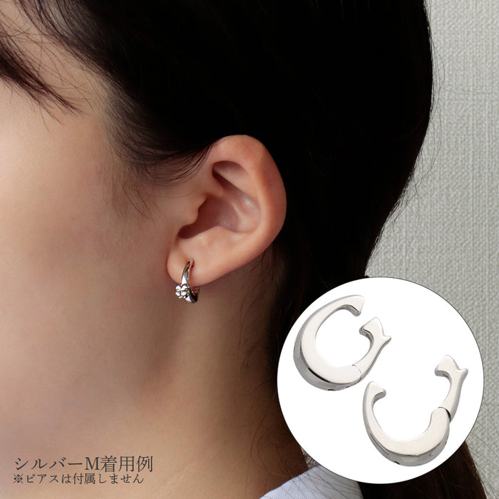 SV925 ギュットキャッチ+【ピアスコンバーター/選べる3色×2サイズ】