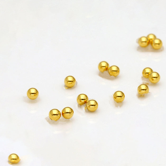 K24 純金ボール 貯蓄ボトル スターターセット 瓶付き ( 1個 × 0.08g)