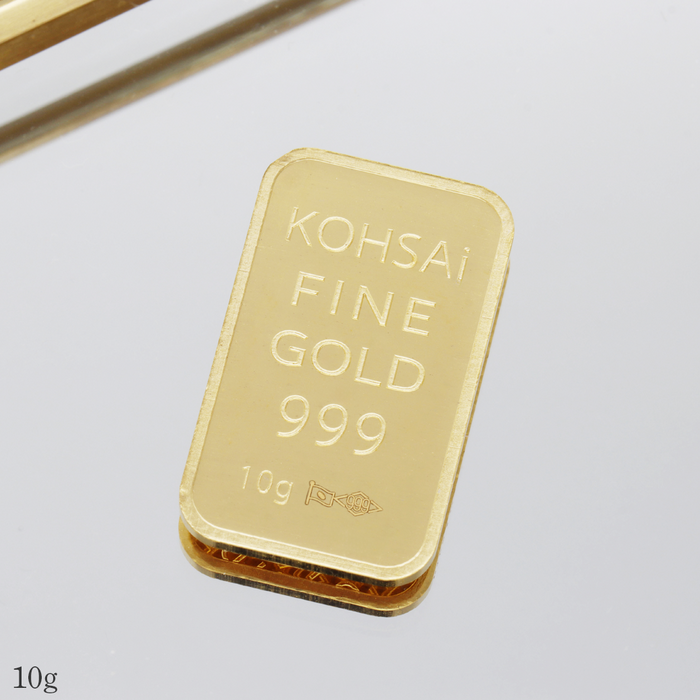 【受注販売】K24 純金インゴット　1g 5g 10g　※発送までに約1か月お時間をいただきます※